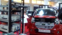 First electric car assembled in Armenia displayed at DigiTec Expo-2017