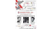 ‘Piano Battle meets Orchestra’ set for Oct. 6 world premiere in Yerevan