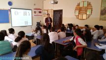 Դպրոցականները Samsung-ի աշխատակցի հետ քննարկել են բարձր տեխնոլոգիաների պատմությունն ու ապագան