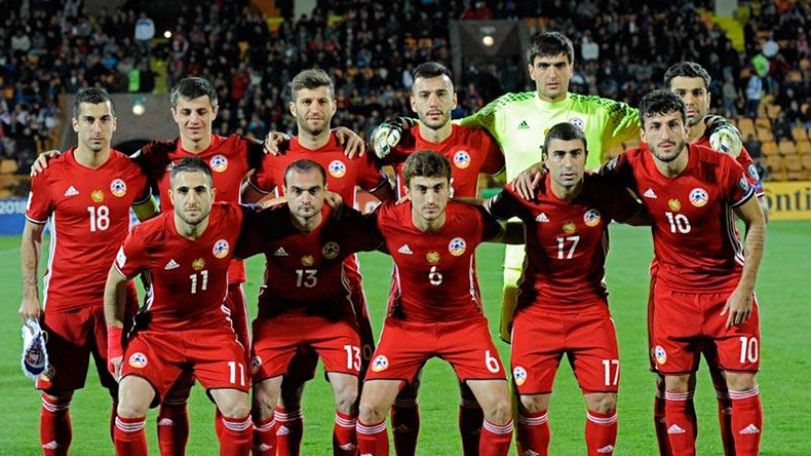 Armenian football team loses seven spots in FIFA rankings