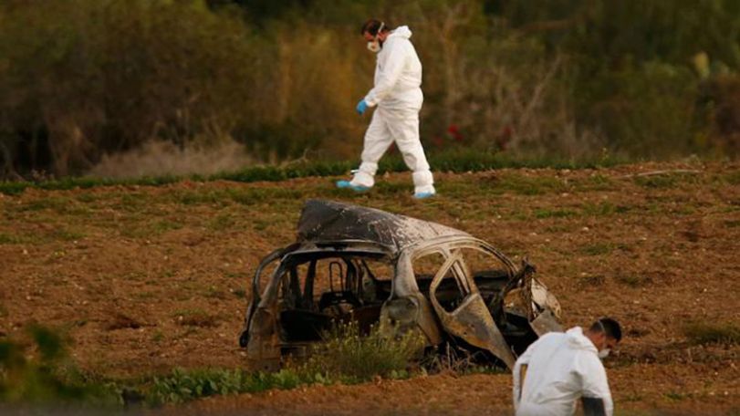 Investigative journalist exposing Malta’s prime minister offshore dealings with  Azerbaijan killed in a car bomb