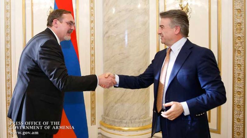 Կարապետյանն ու Վոլինկինը կարևորել են երկու երկրների միջև տնտեսական համագործակցության ընդլայնումը