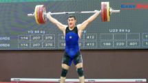 Weightlifter  Karush Ghukasyan declared  U23 European Champion
