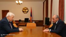 Karabakh president hosts Ambassador Andrzej Kasprzyk