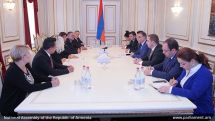 Armenian parliament speaker hosts Mexican lawmakers