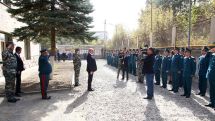 Artsakh president awards workers of State Service of Emergency Situations