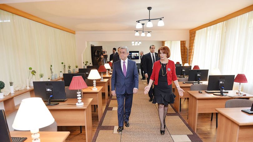 Նախագահն այցելել է Եվրոպական կրթական տարածաշրջանային ակադեմիա