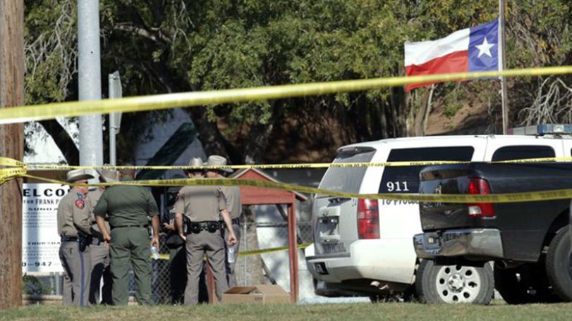 At least 26 people killed in shooting at Texas church