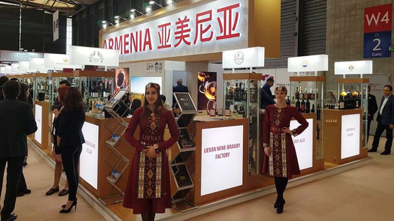 Armenian wine, brandy companies take part in ProWine China 2017 expo