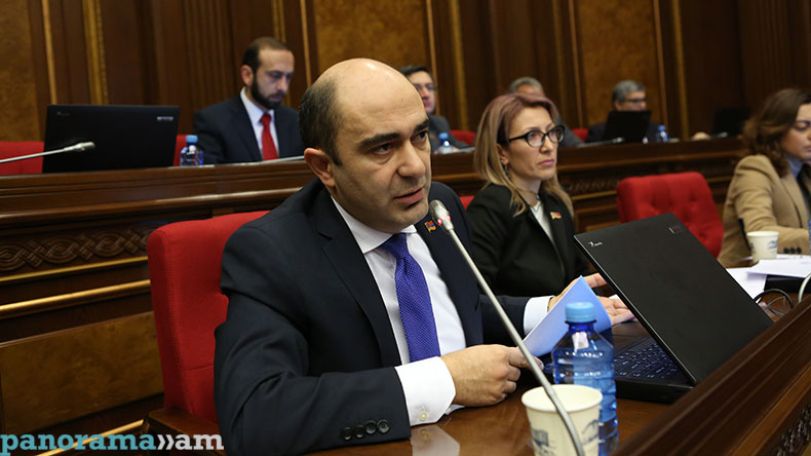 Депутат Эдмон Марукян: Почему правительство представляет законопроекты в НС Армении конвейером лишь к концу года?!