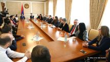 Artsakh president hosts Prosperous Armenia leader