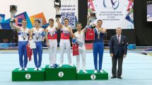 Armenian gymnastics team wins bronze at int’l tournament