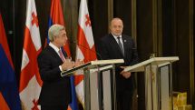 President Sargsyan says the creation of Armenian-Georgian joint ventures on the agenda of bilateral talks