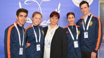 Армянские фигуристы готовятся к чемпионату Европы в Москве