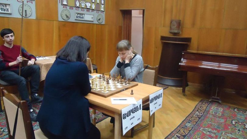 Two players share lead at Armenian Women Chess Championship
