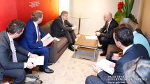 Armenian PM, Swiss President discussed deepening of bilateral relations
