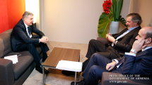 PM Karapetyan discusses cooperation agenda with Spanish ACCIONA company representatives
