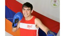Armenian boxer claims gold medal in Turkey