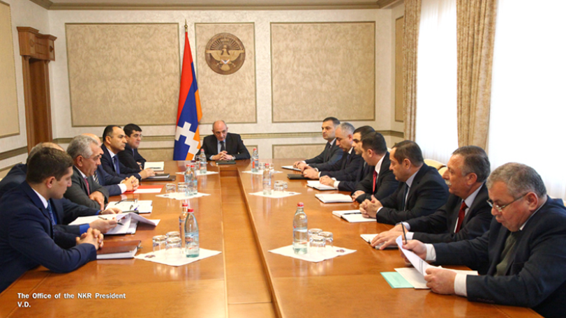Artsakh president held consultation with heads of regional administrations