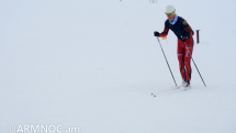 Armenia’s Mikayel Mikayelyan takes part in Junior World Ski Championships