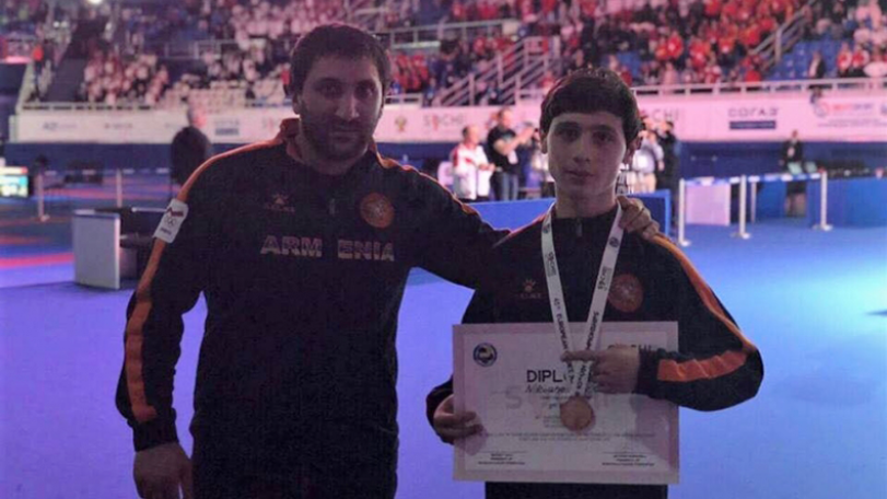 Armenia's Gegham Nikoghosyan grabs bonze at 2018 EKF Championships