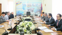 Delegation of Moody's rating agency visiting Armenia