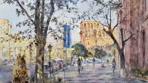 Exhibition of Peto Poghosyan's artwork opened at Converse Bank