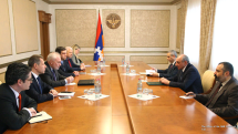 President of Artsakh receives OSCE Minsk Group Co-Chairs