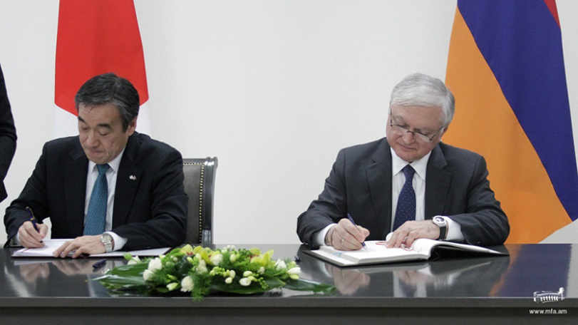 Armenia and Japan signed agreement for promotion and protection of investments