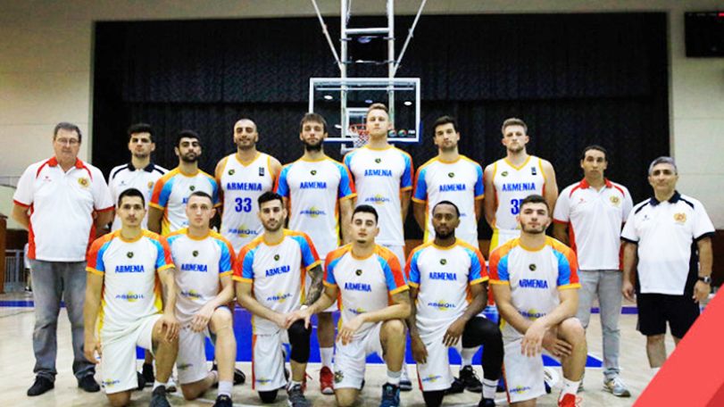 Armenian national basketball team beats Albania