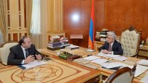 Левон Мкртчян доложил президенту Армении о работах по принятию нового закона о высшем образовании и не только