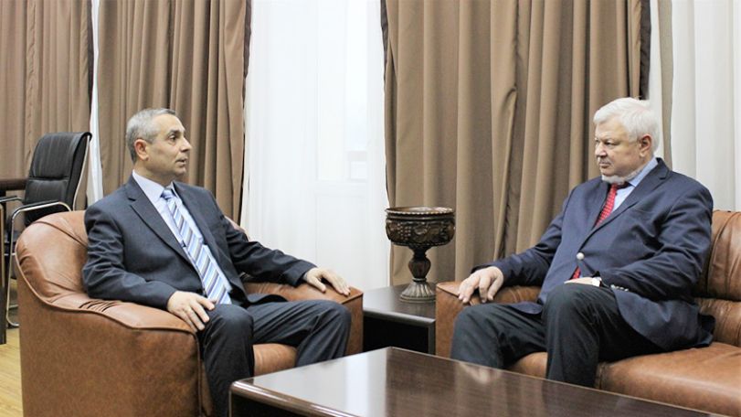 Artsakh foreign minister receives Ambassador Andrzej Kasprzyk