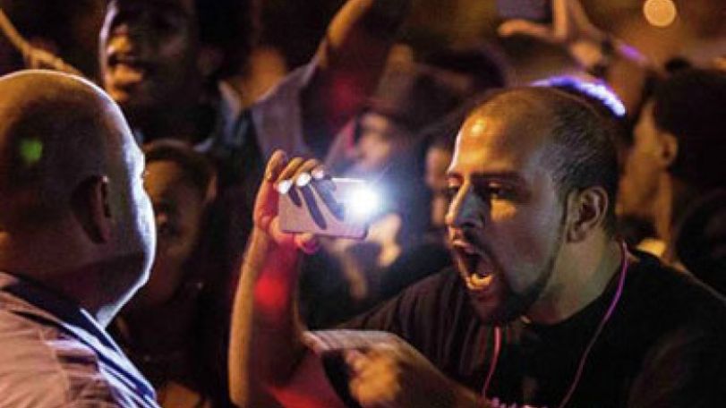 One arrest made, three police cars damaged during unrest over St. Louis shooting