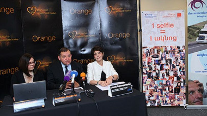 Orange Foundation, Armenian Eye Care project summarize initiatives aimed at fighting blindness