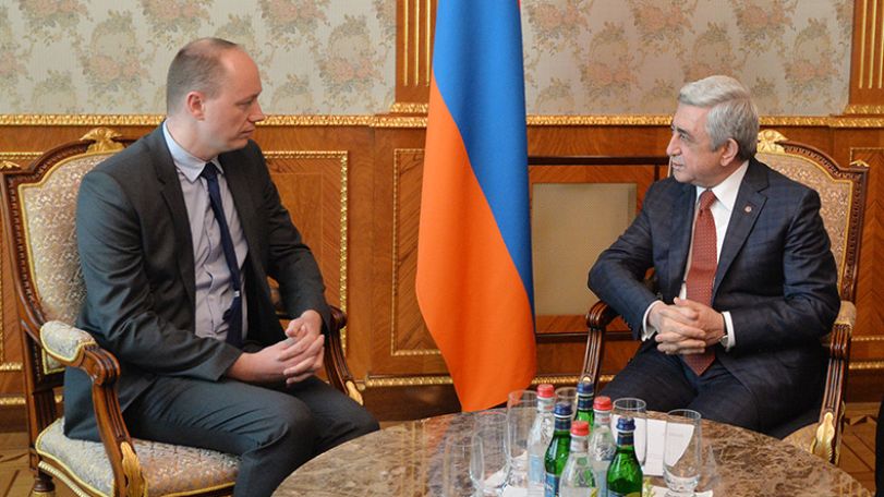 Նախագահն ընդունել է ԱՄՀ հոլանդաբելգիական ենթախմբի գործադիր տնօրենին