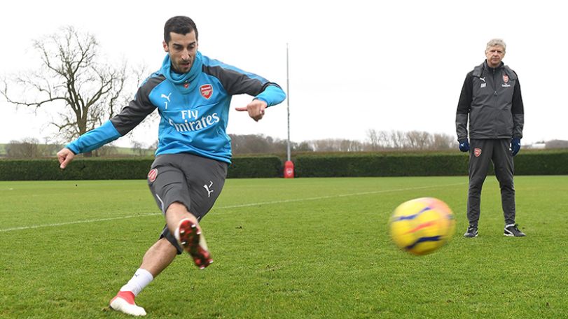 Arsenal boss pleased with Mkhitaryan form