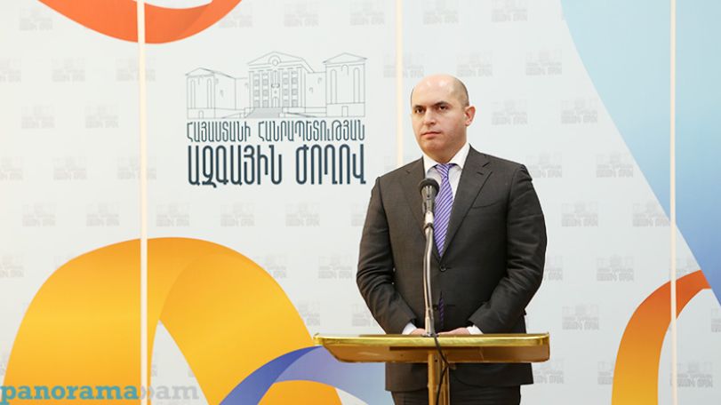 Армен Ашотян: В апреле парламент Армении ратифицирует Соглашение о всеобъемлющем и расширенном партнерстве в ЕС