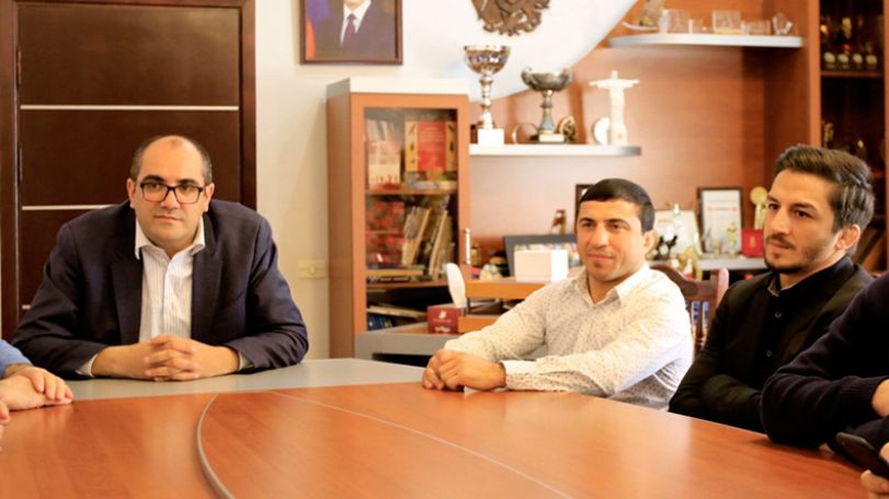 Տիտղոսակիր մարզիկը Հայաստանում է