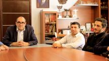 Armenia hosts Iranian wrestler Hamid Sourian