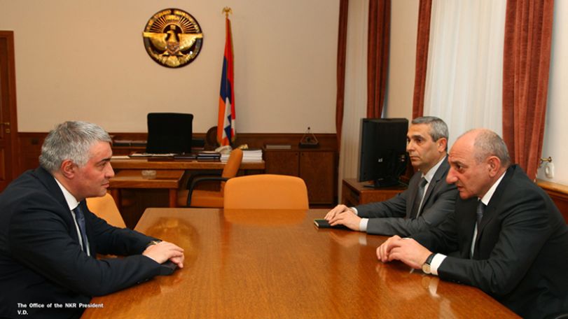Artsakh leader hosts Armenia’s deputy FM