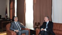 Artsakh FM hosts German-Armenian Forum Board member