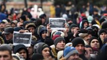 Thousands rally in Russian city after shopping mall fire