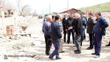 Artsakh president got acquainted with the implementation of improvement programs in Askeran region