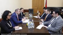 Вице-спикер НС Армении на встрече с послом Кувейта обсудил возможности реализации инвестиционных программ