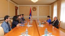 Artsakh leader values implementation of Teach for Armenia project