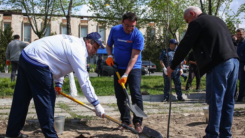 Կոնվերս Բանկը մասնակցել են հանրապետական շաբաթօրյակին