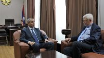 Artsakh foreign minister received personal representative of the OSCE Chairperson-in-Office