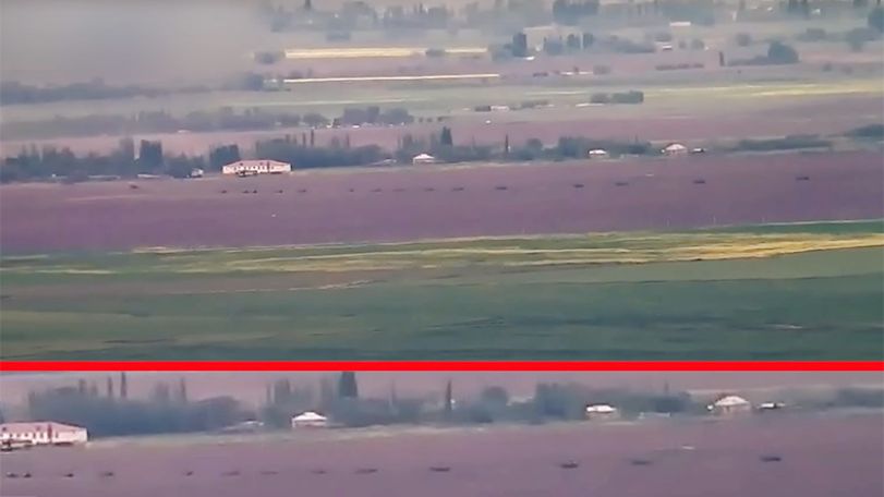 Artsakh defense ministry releases new footage showing accumulation of Azeri troops, equipment at contact line
