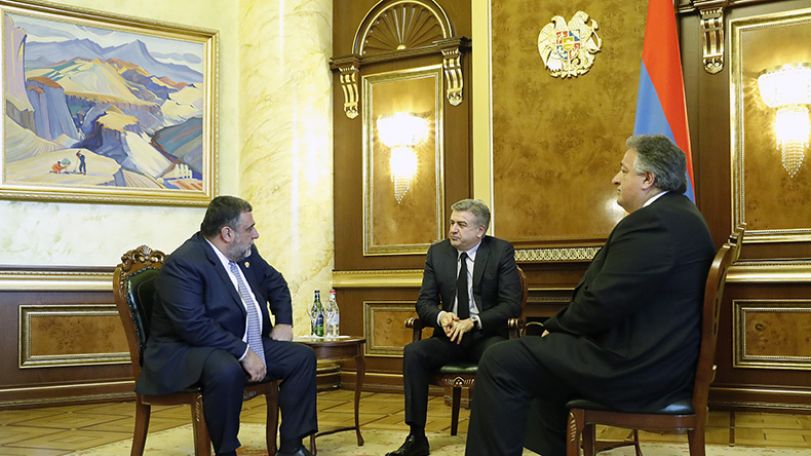 Ռուբեն Վարդանյանը և Նուբար Աֆեյանը ներկայացրել են Հայաստանի տարբեր ոլորտներում իրականացվող ընթացիկ և առաջիկա ծրագրերը