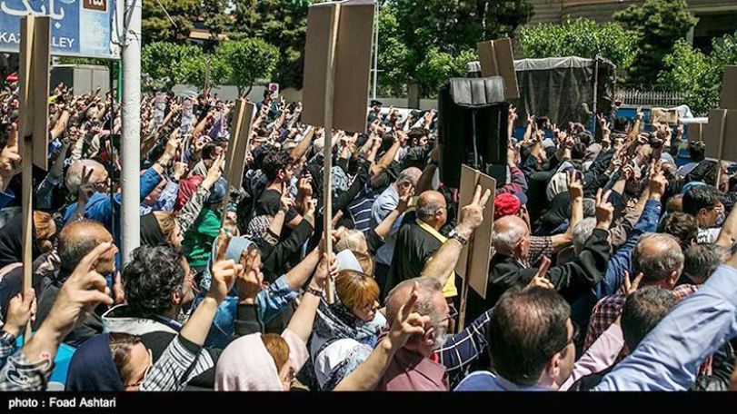 Напротив посольства Турции в Иране состоялась акция протеста с требованием признать Геноцид армян